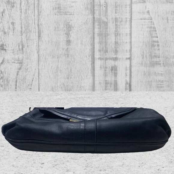 Botkier Valentina Black Leather Satchel with chain strap - Picture 12 of 13